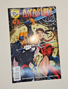 VTG Magazine Super Hero's ASSASSINS #1 AMALGAM COMICS 1996 - Imagen 1 de 7