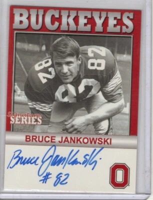 2004-09 TK Legacy Ohio State Buckeyes Bruce Jankowski Signature Series Auto - Image 1 of 2