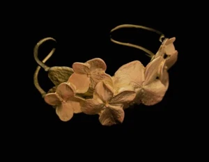 MICHAEL MICHAUD Hydrangea Flower Cuff/Bracelet 7206 - Picture 1 of 2