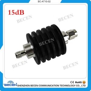 10W SMA 15db Attenuator coaxial Attenuator sma male to female DC-3GHz 50ohm - Picture 1 of 7