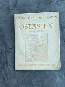 Freytag Berndt Artaria Hand Karte Wien large map Ostasien WW2 - Picture 1 of 10