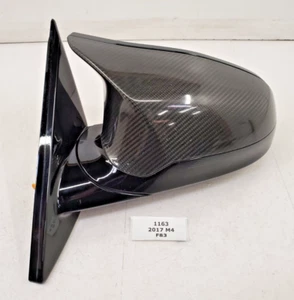 ✅15-20 OEM BMW F82 F83 M4 Left Driver Side Exterior Mirror Auto Dim Carbon Fiber - Picture 1 of 13
