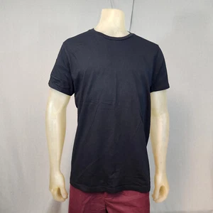 Camiseta Zara Básica Negra Sólida XXL XXLARGE Calce Relajado Crew Corto Slv Top - Imagen 1 de 6