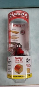 Diablo 7/8 in. D X 3/16 in. X 2-3/16 in. L Carbide Round Nose Router Bit DR34108 - Picture 1 of 3