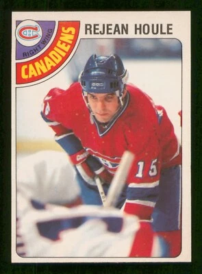 REJEAN HOULE 1978-79 O-PEE-CHEE 78-79 NO 227 EX+  38837 - Image 1 of 2