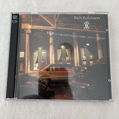 RICH ROBINSON - Live At The Knitting Factory, NYC 1/16/04 - 2 CD Like New OOP - Image 1 of 4