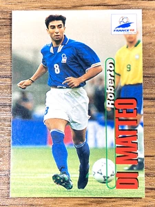Panini 1998 France World Cup Card #52 Di Matteo Italy - Picture 1 of 2