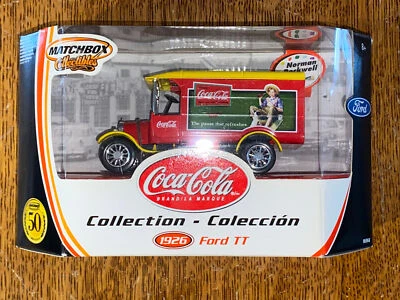 Car Collection Matchbox 50 Colletibles CocaCola 1926 ford TT - Image 1 of 3