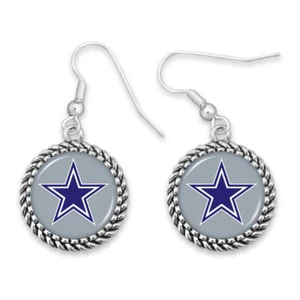 Dallas Cowboys Olivia Earrings - Picture 1 of 1