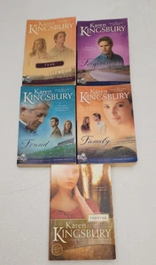 Baxter Family Drama First Born Series by Karen Kingsbury #1-5 Complete - Imagen 1 de 3