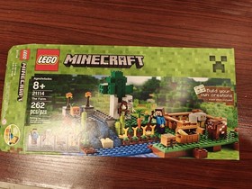 LEGO Minecraft: The Farm (21114) Complete and The Cave (21113-1) Incomplete