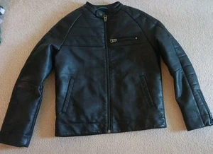NEXT Faux Leather Jacket Used But in VGC. For 9 Year Olds. Ideal Prom Jacket. - Picture 1 of 5