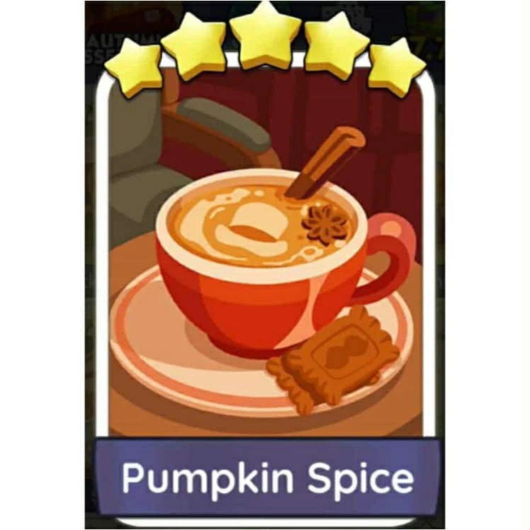 1 x pumpkin spice 5⭐ sticker Monopoli_Go! - Top Seller  - Image 1 of 1