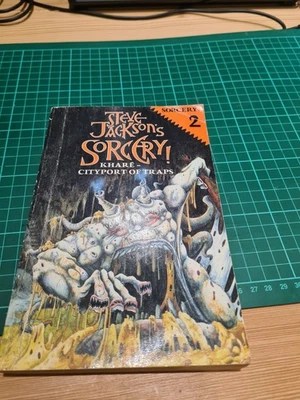 Steve Jackson's SORCERY! 2 - Khare Cityport of Traps Fighting Fantasy 1985 - Image 1 of 3