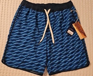 Fair Harbor Herren Mastos-Anchor Badehose gefüttert Shorts blau Deko Medium 6" Neu mit Etikett - Bild 1 von 6