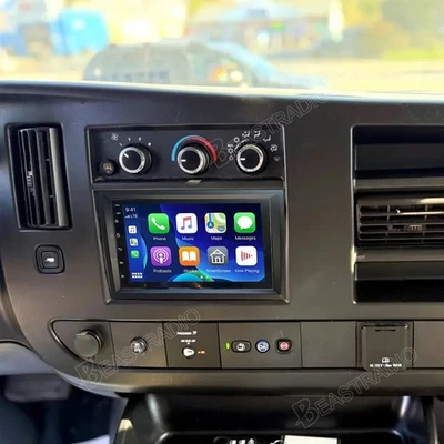 2+64G For 2008-2011 Chevrolet Express Van CarPlay Android15 GPS Car Radio Stereo - Image 1 of 4