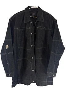 Chaqueta Ruff Ryders Para Hombre TALLA GRANDE 3XL Denim Hip Hop Parche Bordado - Imagen 1 de 19