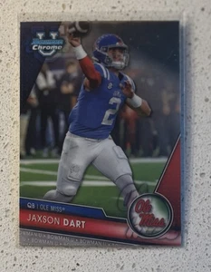 2023 Bowman University Chrome - Jaxson Dart #191 (RC) - Picture 1 of 2
