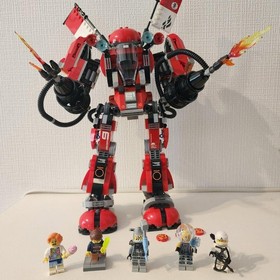 LEGO Ninjago Kai's Fire Mech 70615 Rare 944 Pieces with Box and Instructions