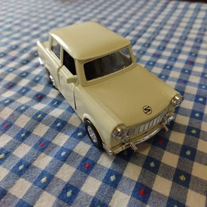 Trabant 601 Mini Car DOR-1989 Ivory Mini Car #PFEL1M - Picture 1 of 5