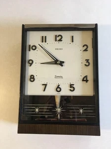 Reloj Antiguo Retro Raro Seikosha Sonola Péndulo Renovado - Imagen 1 de 11