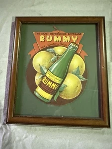 Appendiabiti Mixer Rummy Master Vintage Inserzionista Cartone 13” X 11,5” - Foto 1 di 5