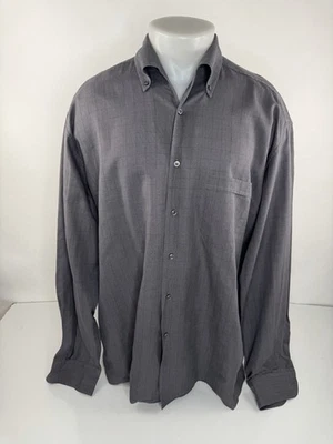 LUCIANO BARBERA / ITALY - THE SHIRT - Mens XXL Plaid - EXCELLENT - Image 1 of 4