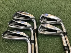 PRGR RS Titanium Face  Irons #6-9,Pw(5Clubs)/Spec Steel III Ver. 2/Flex:Stiff - Picture 1 of 6