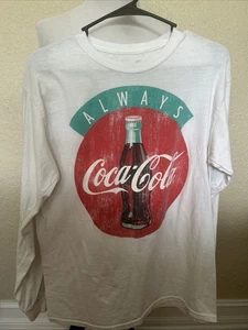 Vintage 90s Classic Coca Cola Coke Soda Snack Size M - Bild 1 von 2