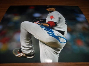 JOSH BECKETT AUTHENTIC SIGNED/AUTOGRAPHED 8X10 PHOTO MLB BOSTON RED SOX - Picture 1 of 2