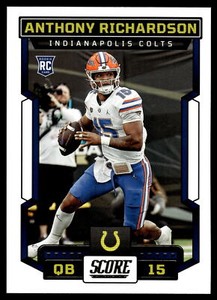 2023 Panini Score #304 Anthony Richardson   Rookie Indianapolis Colts