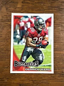 Derrick Ward 2010 Topps Football #5 MINT Bucs Legends Jersey Rare Ottawa Kansas - Picture 1 of 2
