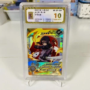 KaYou Naruto TCG CCG Trading Card Uchiha Itachi SSP NR-SP-069 10 Gem Mint rare - Picture 1 of 4
