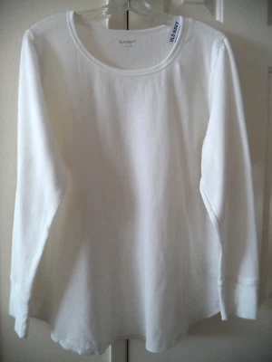 Nice Basic Old Navy Off White Lite Weight Thermal Waffle Knit 4XL 3X 24 26 28 4X - Image 1 of 4