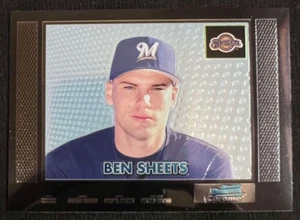 BEN SHEETS Milwaukee Brewers 2000 Bowman Chrome Retro-Future Parallel Rookie RC - Picture 1 of 1
