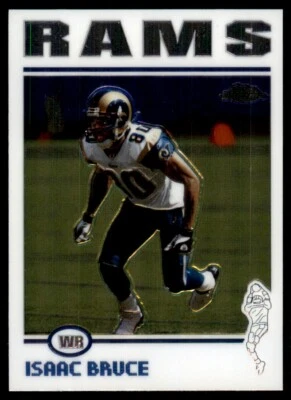 2004 Topps Chrome Isaac Bruce St. Louis Rams #66 - Image 1 of 2