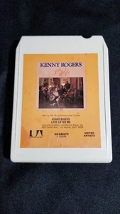 Kenny Rogers "LOVE LIFTED ME" 8 Track Tape Country Music Cowboy 1976 UA-EA607H - Foto 1 di 4