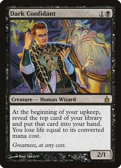 Dark Confidant Ravnica: City of Guilds  NM MTG - Image 1 of 1