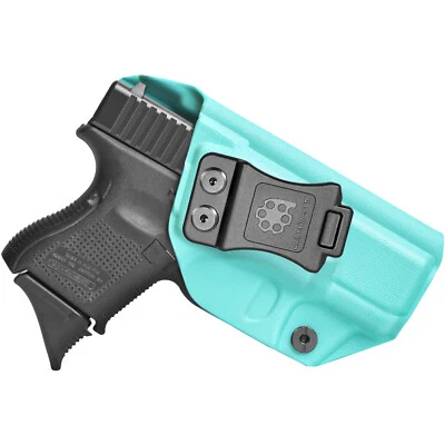 Amberide IWB OWB KYDEX Holster For Glock 26 Gen3-5 & Glock 27/33 Gen3-4 Pistol - Image 1 of 4