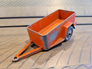 Remolque de remolque Tootsietoy rojo vintage miniatura réplica modelo de juguete - Imagen 1 de 6
