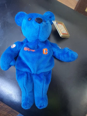 WAYNE GRETZKY BAMMERS NHL RANGERS 99 BEANIE BABY BAG PLUSH EMBROIDERED Cover