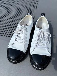 Damen Dr. Martens ALEXEI II, Weiß + Schwarz Softy T + Patent Lamper, Größe 38, - Bild 1 von 10