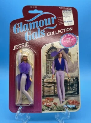 Glamour Gals Collection Doll Jessie Perfectly Purple Kenner 1981 New - Image 1 of 4