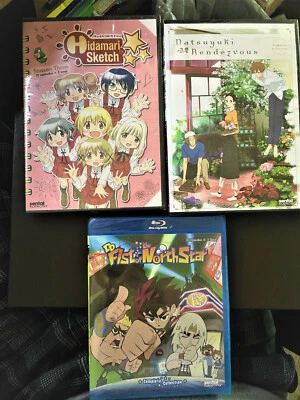 Sentai Anime Lot (Fist of the North Star, Hidamari Sketch, Natsuyuki Rendezvous) Foto 1 de 2