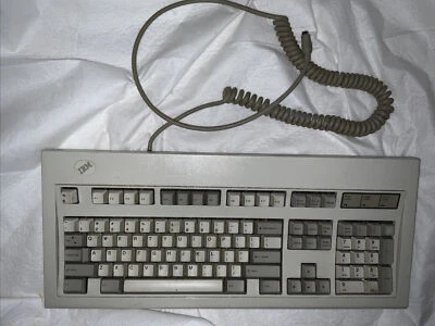 Teclado IBM Modelo M 1988 De Colección con Cable Sin Probar Foto 1 de 4