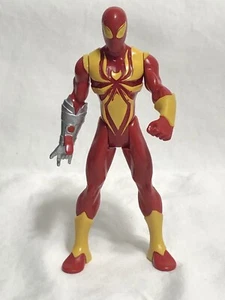 Marvel Ultimate Spider-Man Web-Warriors Iron Spider Web Slingers 5" Figure - Picture 1 of 12