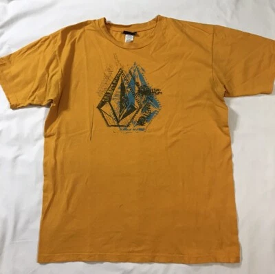 Vans Shirt Mens Large Yellow Graphic Tee Cotton - Image 1 of 4