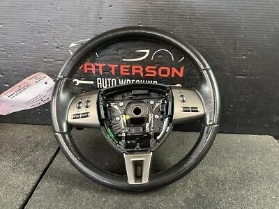 09-11 JAGUAR XF BLACK LEATHER WRAPPED STEERING WHEEL WITH ACCESSSORY CONTROL - Image 1 of 4