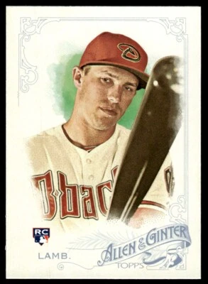 2015 Topps Allen & Ginter Jake Lamb Rookie Arizona Diamondbacks #216 R62 - Image 1 of 2