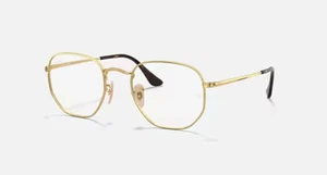 Ray-Ban RB6448 2500 Round Gold Eyeglasses Authentic - Picture 1 of 3